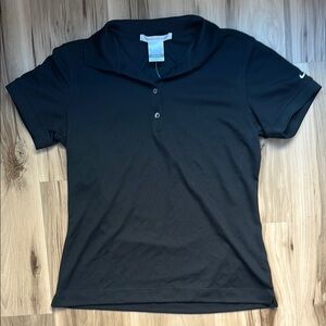 Nike Black Short Sleeve Polo